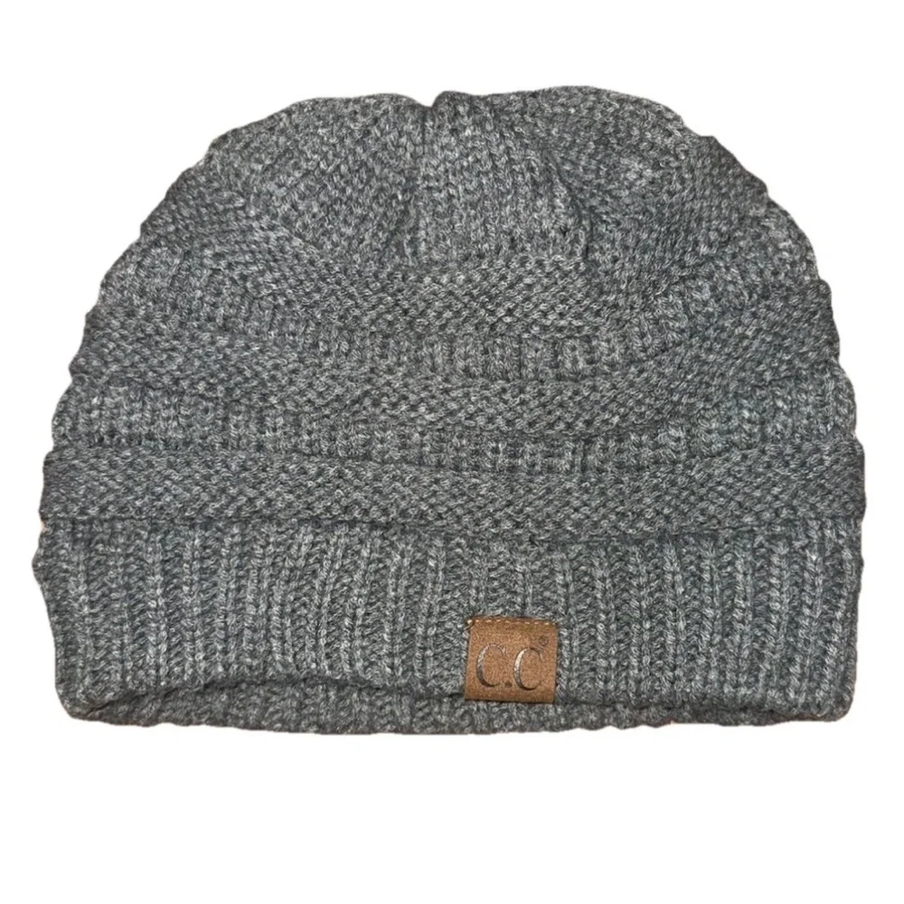 C.C. Beanie Dark Gray One Size